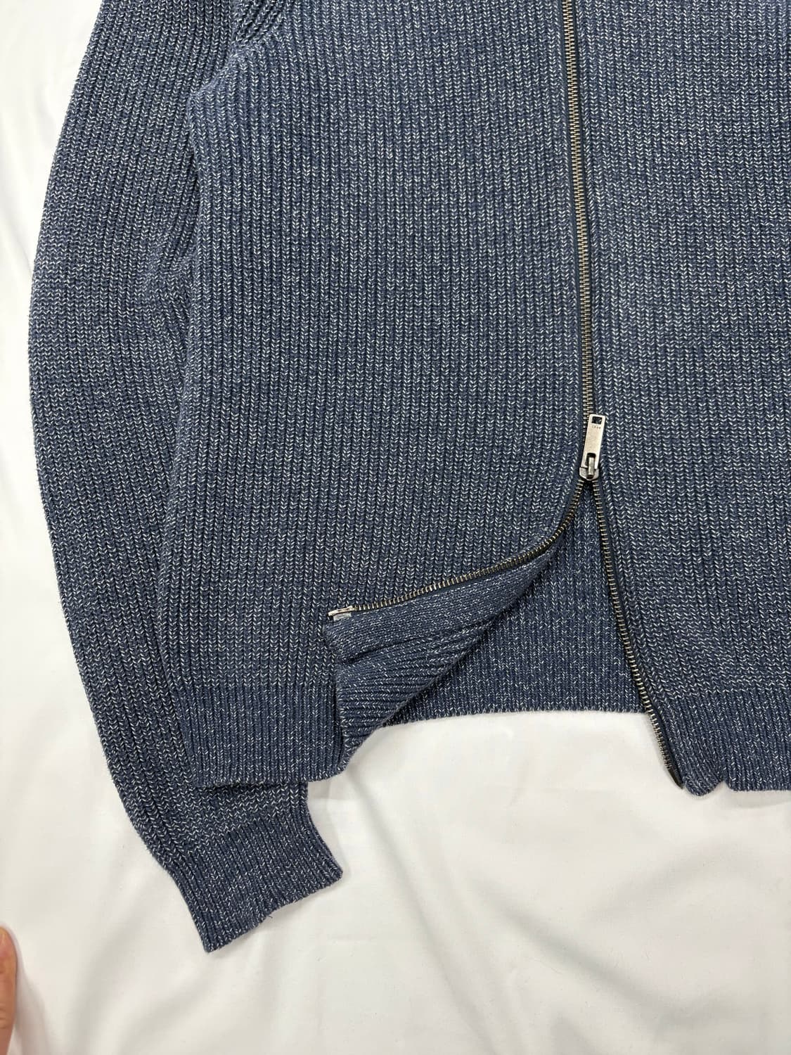 DKNY 코튼 집업 니트  DKNY Cotton Zip-Up Knit 상품이미지5