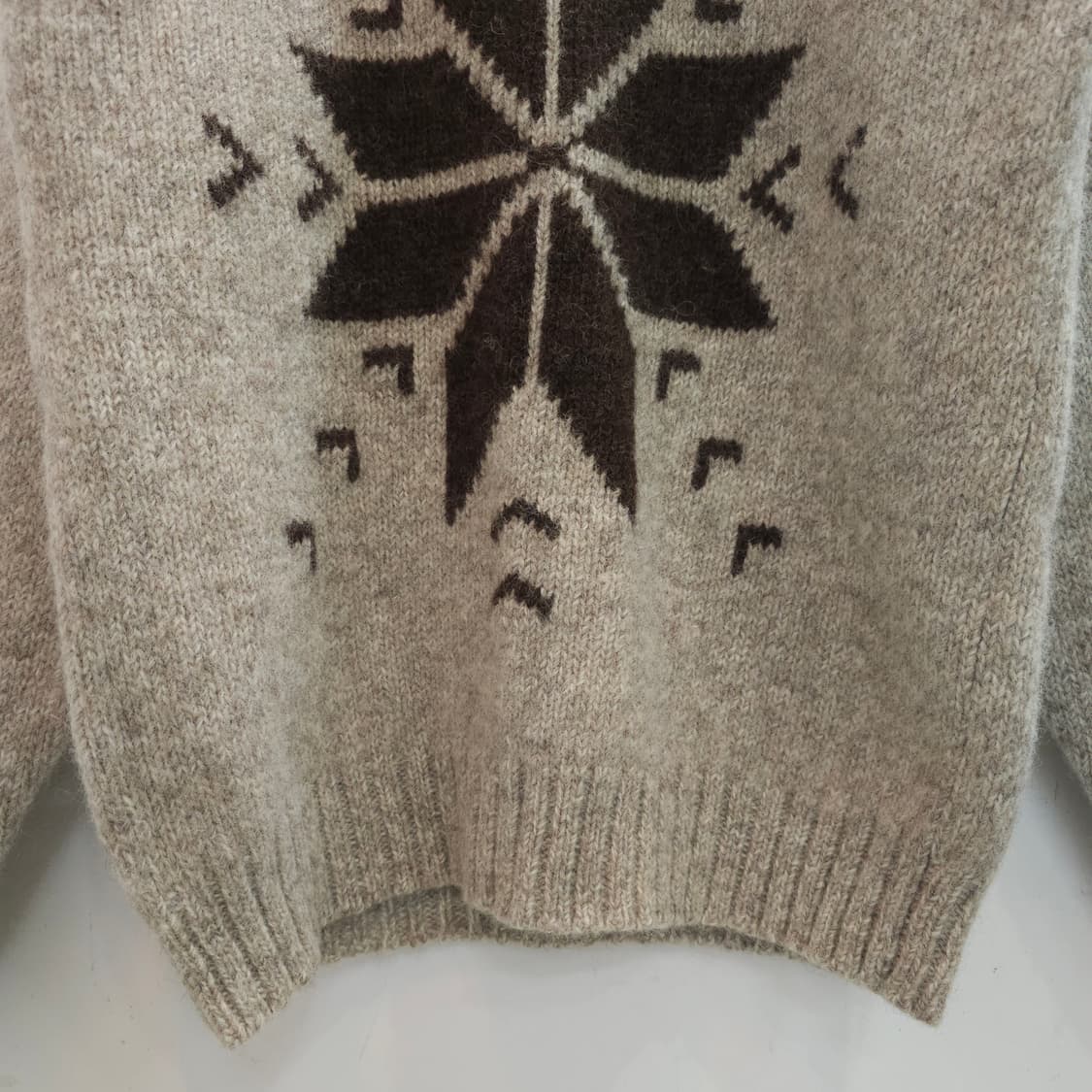 일본제 락포트 빈티지 울100% 니트 상품이미지4