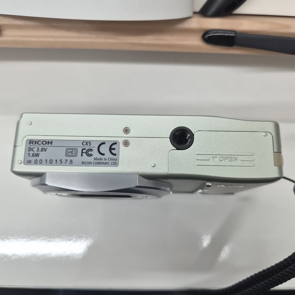 리코 Ricoh cx5 실버 디카/ 디지털 카메라 상품이미지4