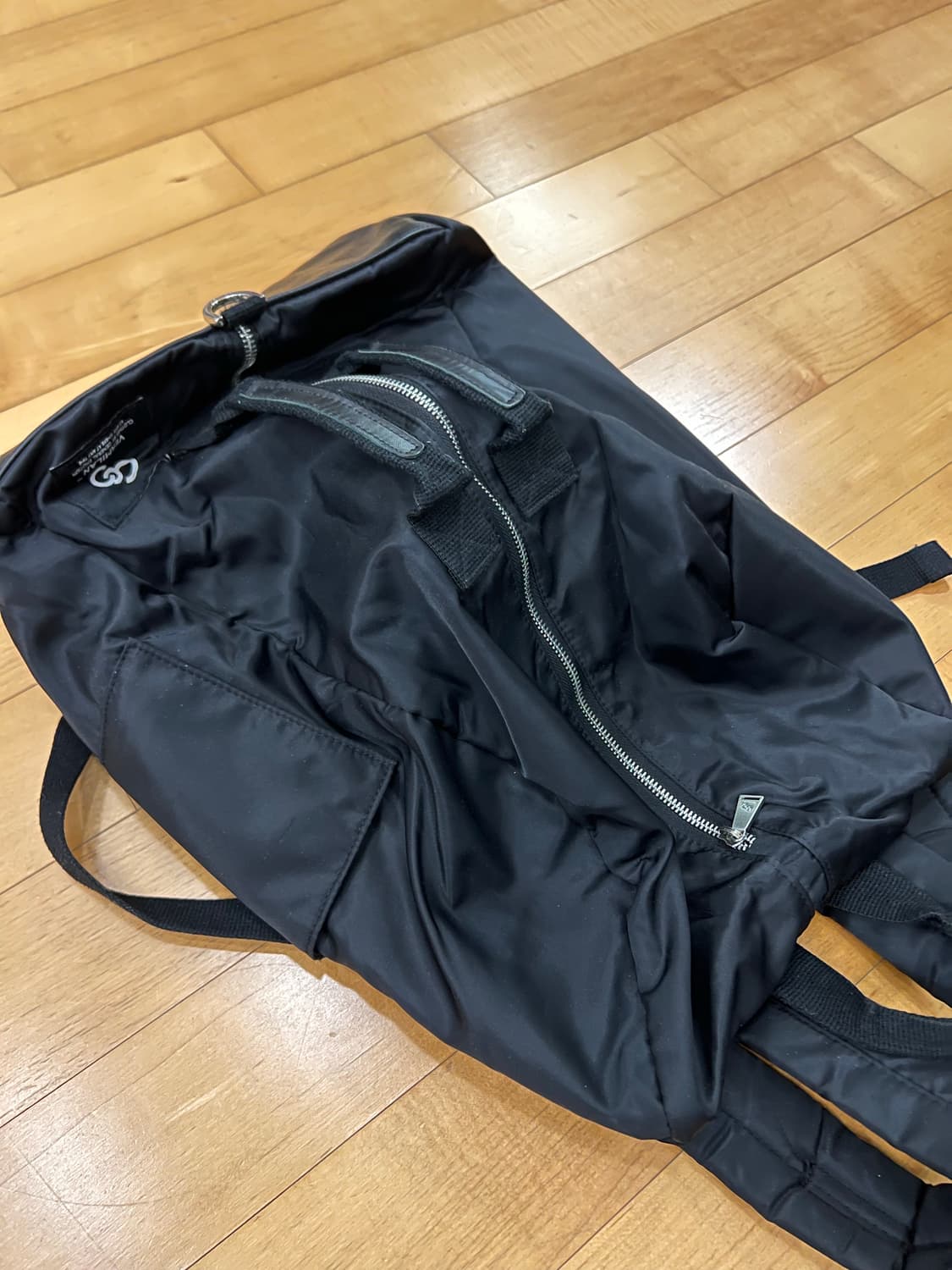 VERMILAN 블랙 백팩 상품이미지3