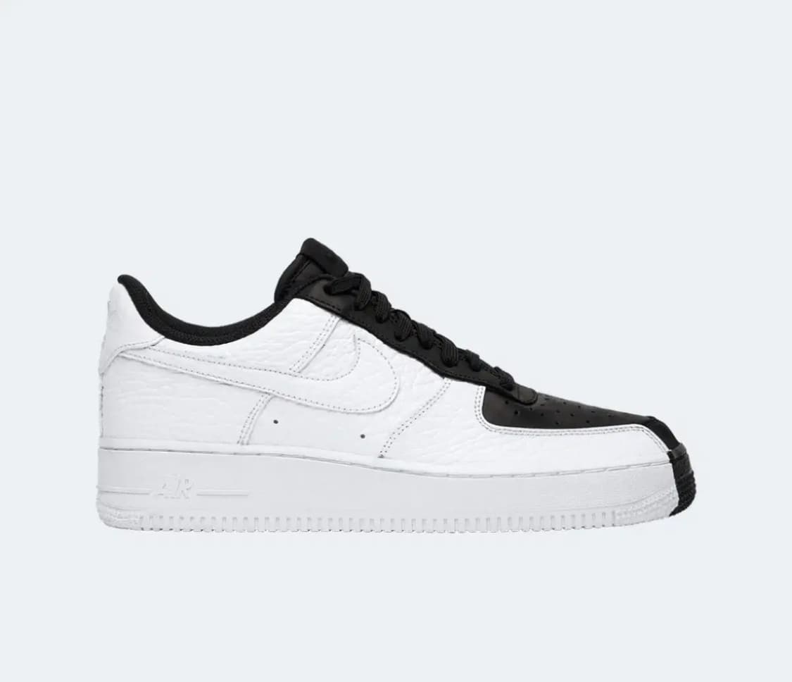 나이키 에어포스 1 로우 스플릿 화이트 블랙 상품이미지1