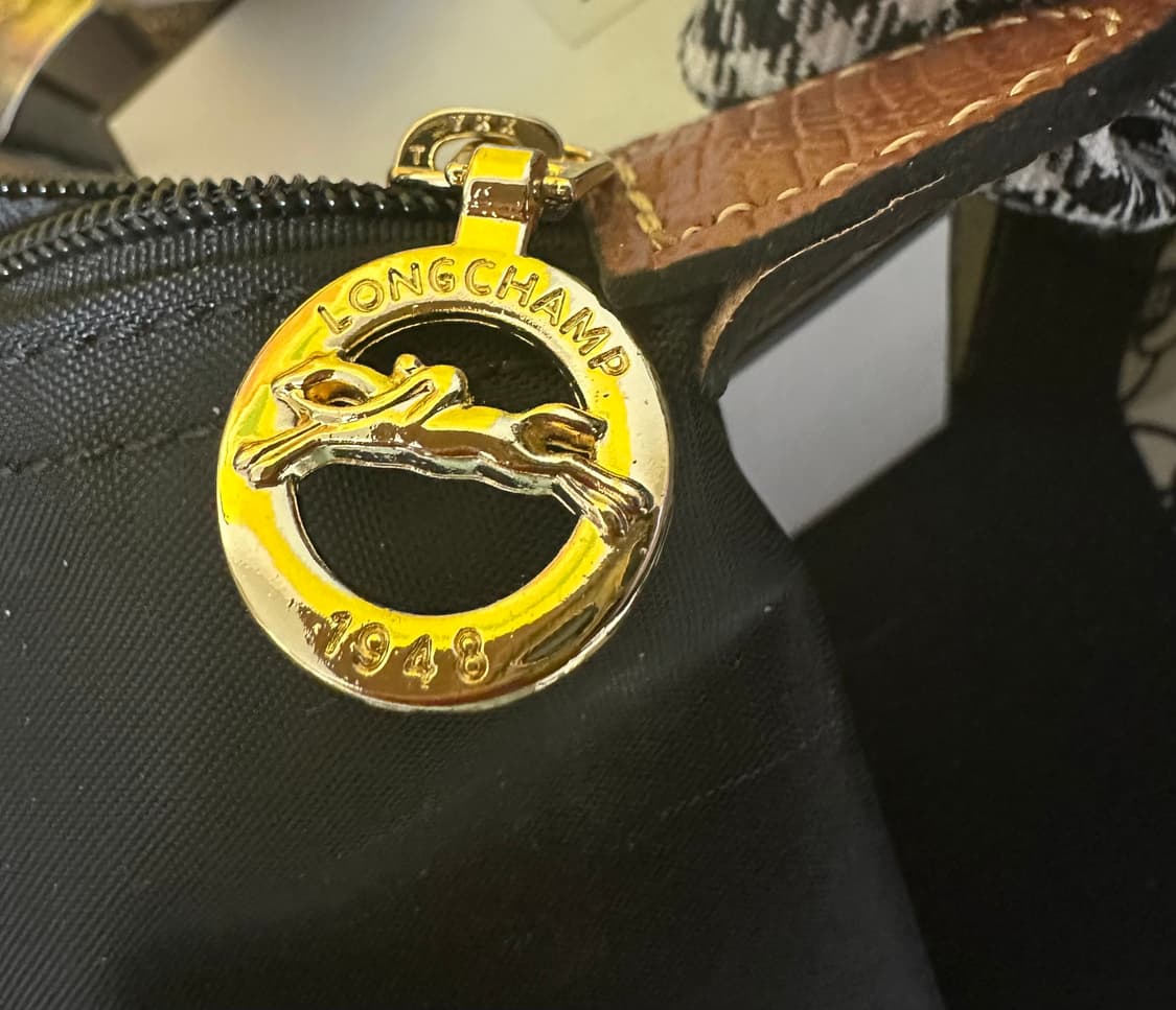 롱샴 블랙 쇼퍼백 택 새상품  상품이미지4