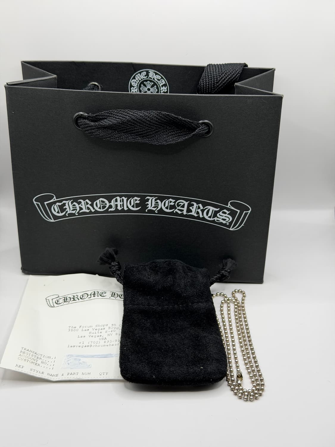 크롬하츠 목걸이 판매합니다. [ 크롬하츠 FLERKNEE 도그택 ] 상품이미지5