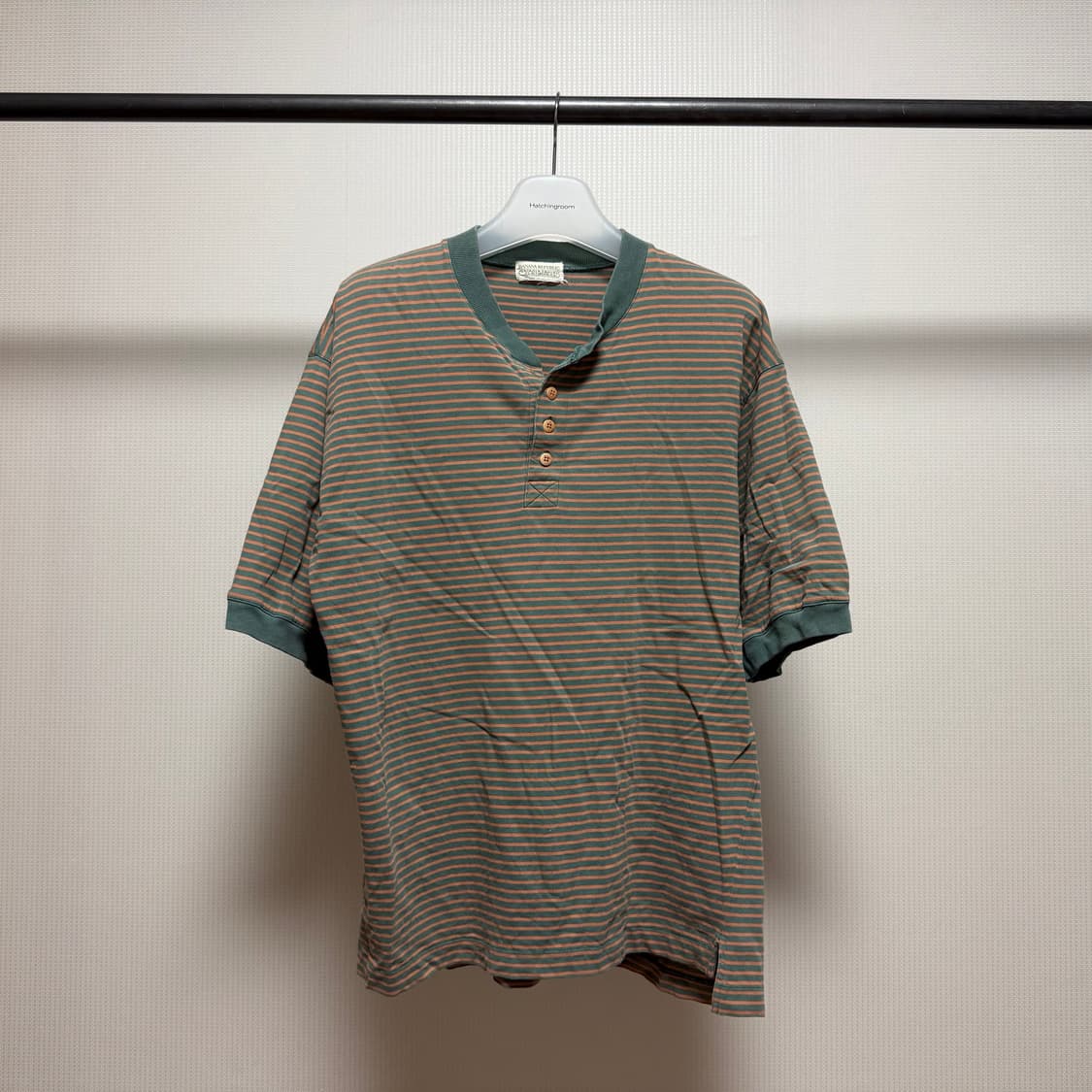 Striped Short Sleeve T-shirt 상품이미지1