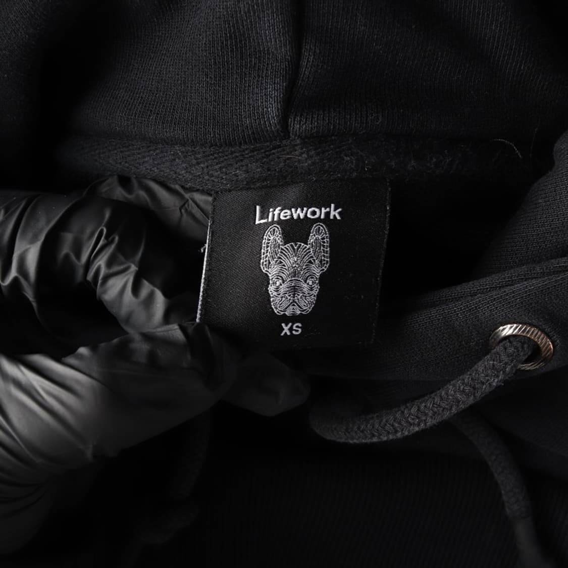 라이프워크 빅 라독 그래픽 오버핏 후드티 XS 상품이미지5