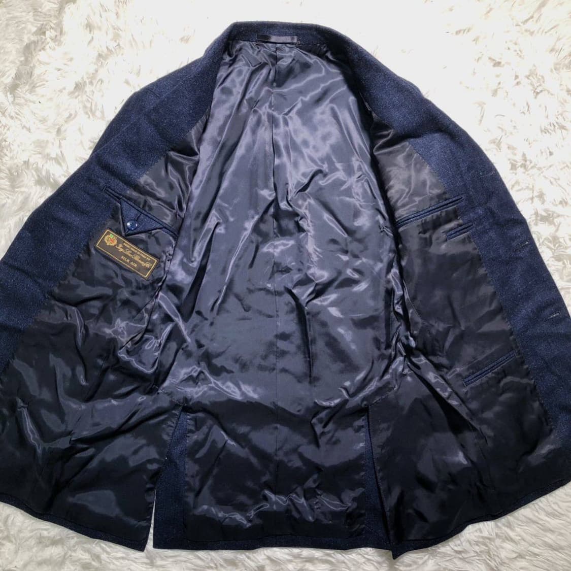 Ships 로로피아나 패브릭 자켓 네이비블루 44 상품이미지3