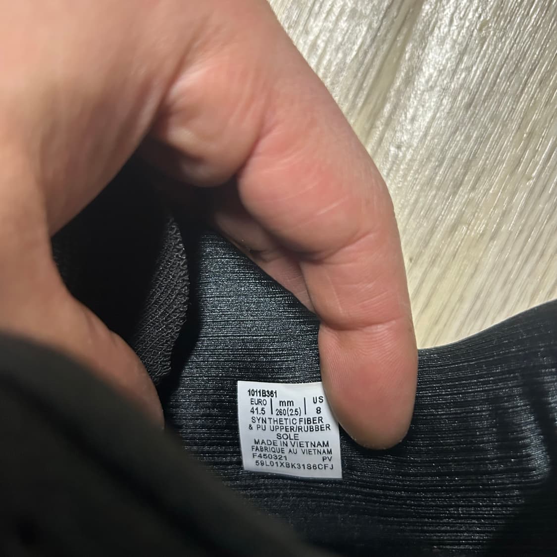 아식스 젤 님버스24 올블랙 260 상품이미지2