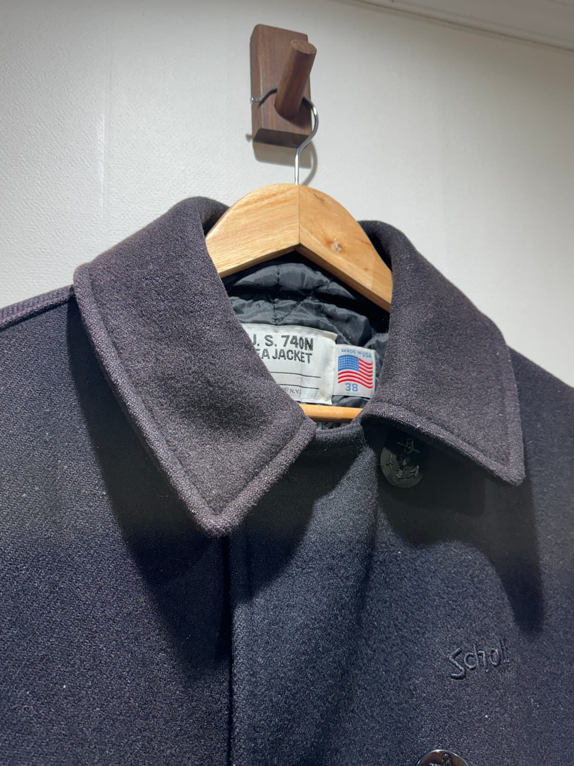 Schott 740N USN 울 피코트 (38) 상품이미지4