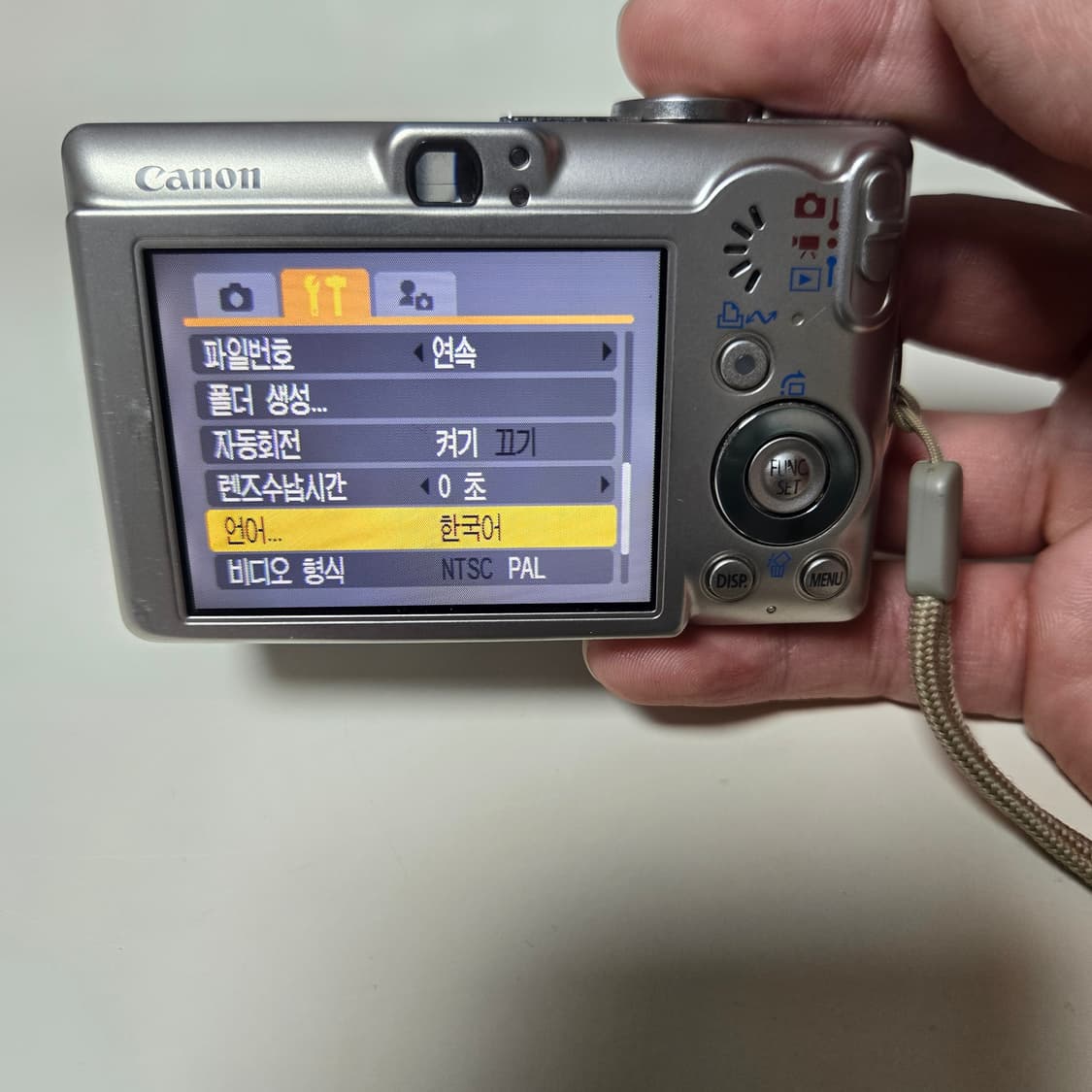 캐논 디지털 익서스 60 은색 카메라 상품이미지6