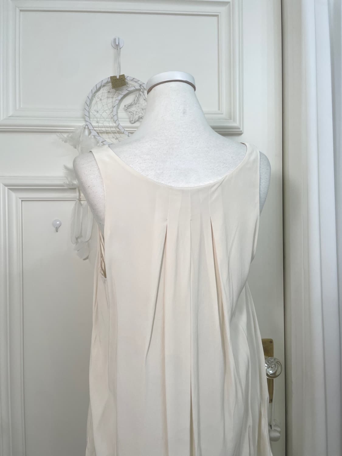 sheer coral open cardigan&100%silk back 상품이미지9