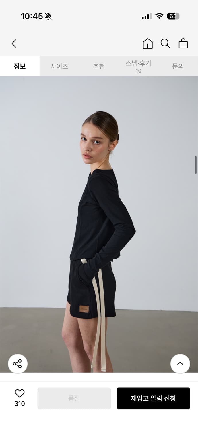 리본 쇼츠 반바지 상품이미지4