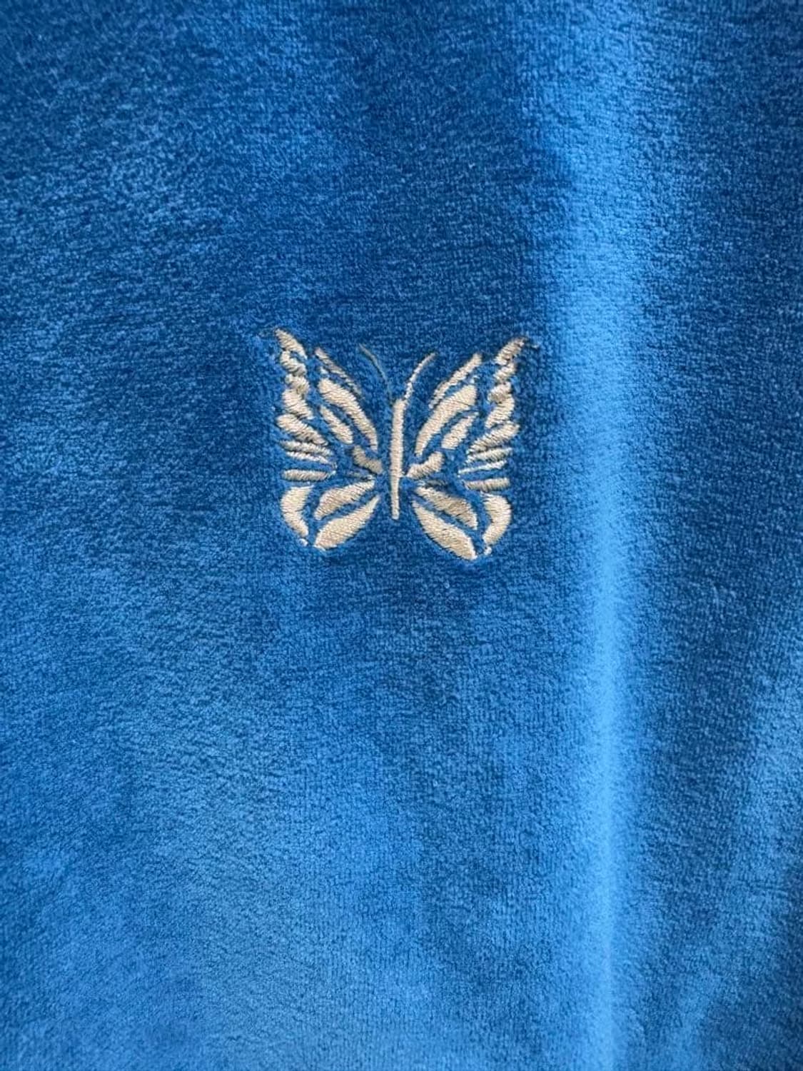 니들스 R.C. 트랙 자켓 C/PE 벨루어 마린 블루 상품이미지2