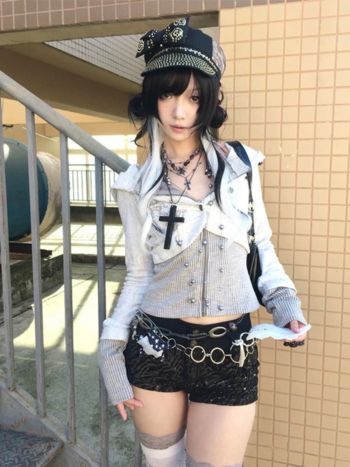 two-way vintage crop jk 상품이미지3