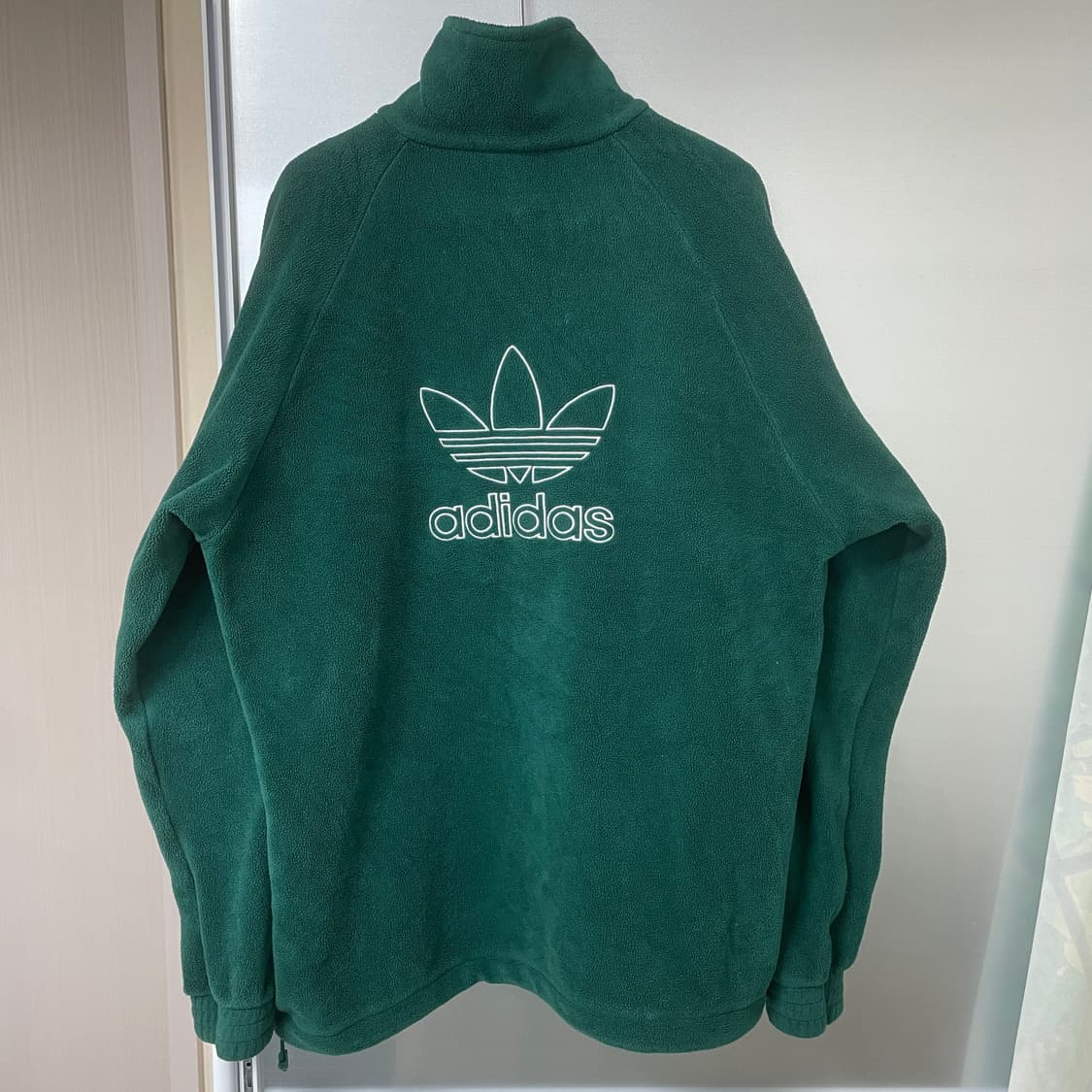 아디다스 그린 반집업 후리스 상품이미지5