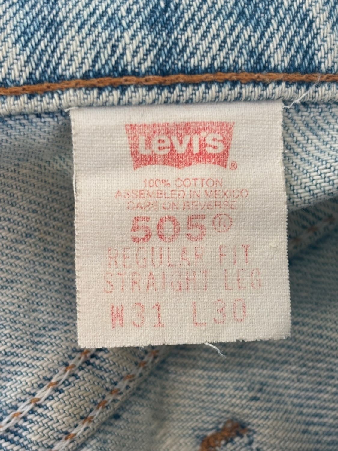 Vintage Levis 505 Denim Pants 상품이미지7