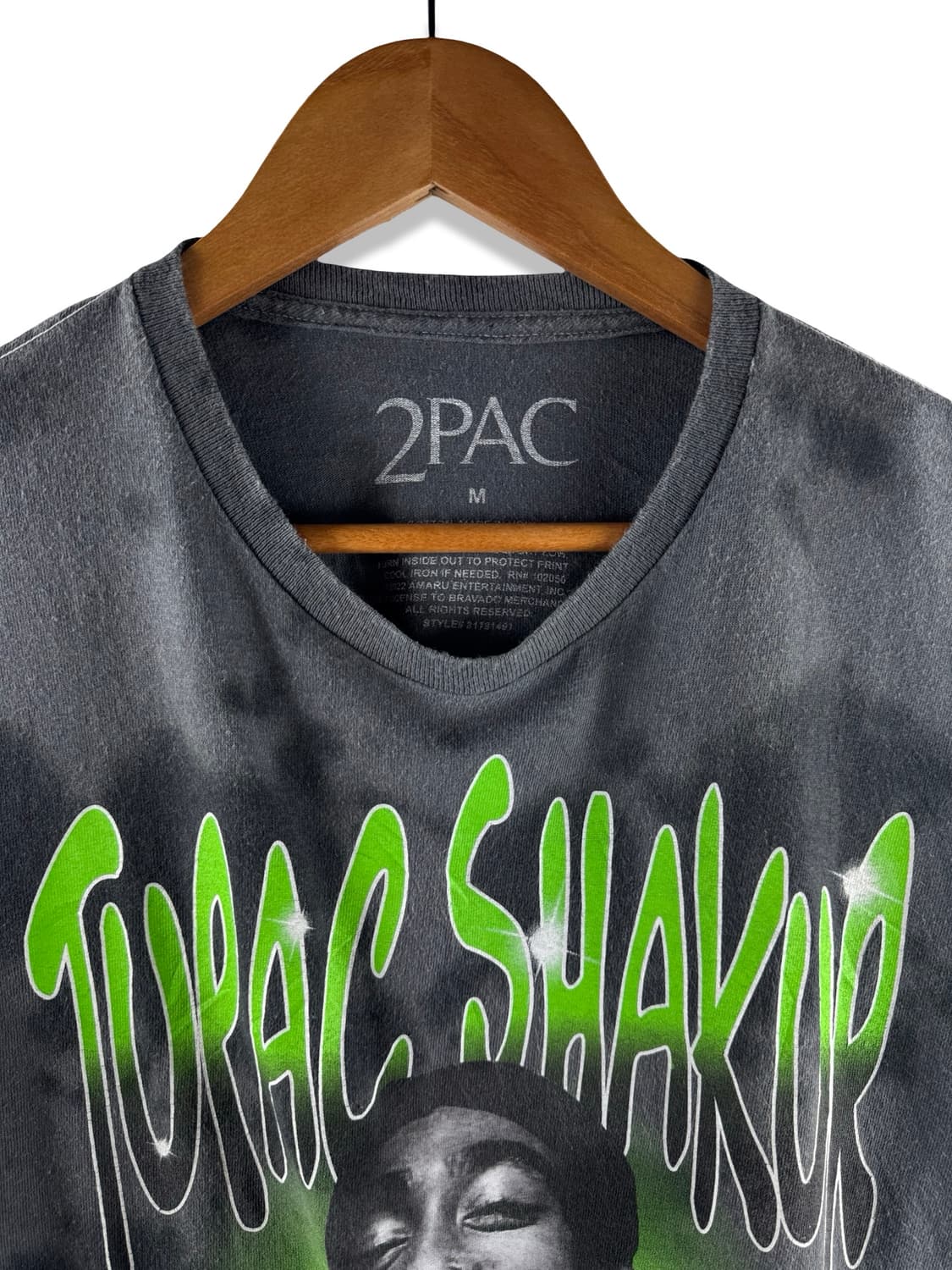 2PAC 투팍 캘리포니아 러브 오피셜 티셔츠4246 상품이미지3
