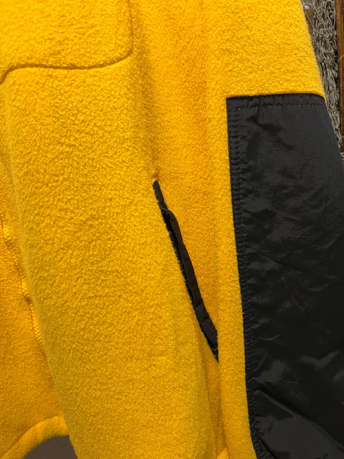 [L]90's 엘엘빈 Made in USA  올웨더 옐로우 플리스 자켓 상품이미지5