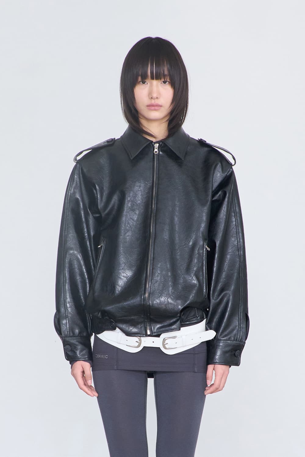세릭 레더 자켓 상품이미지1