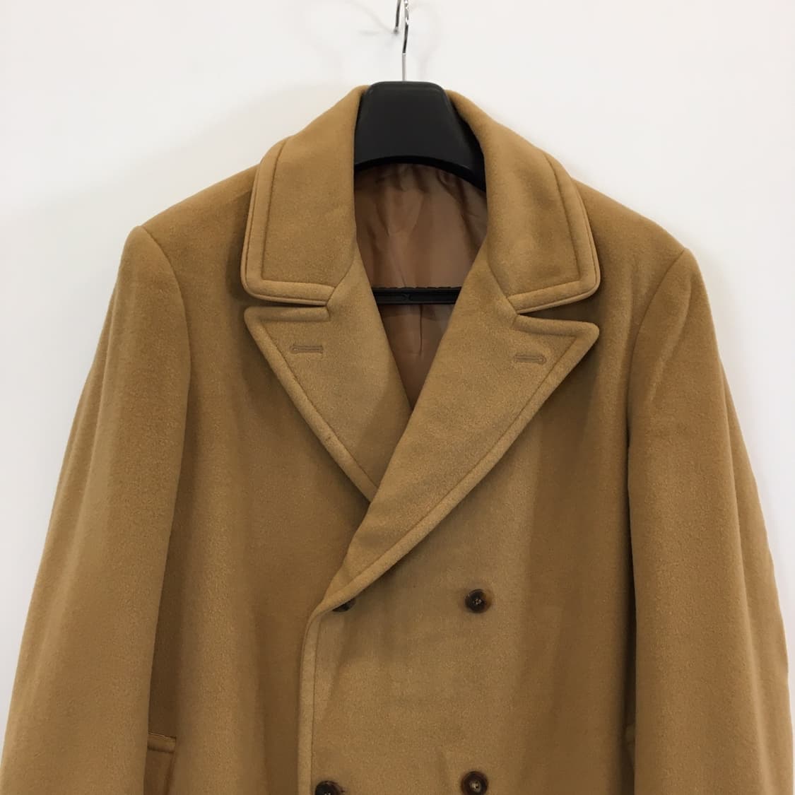 DKNY 울 100% 더블 카멜코트 100  상품이미지2