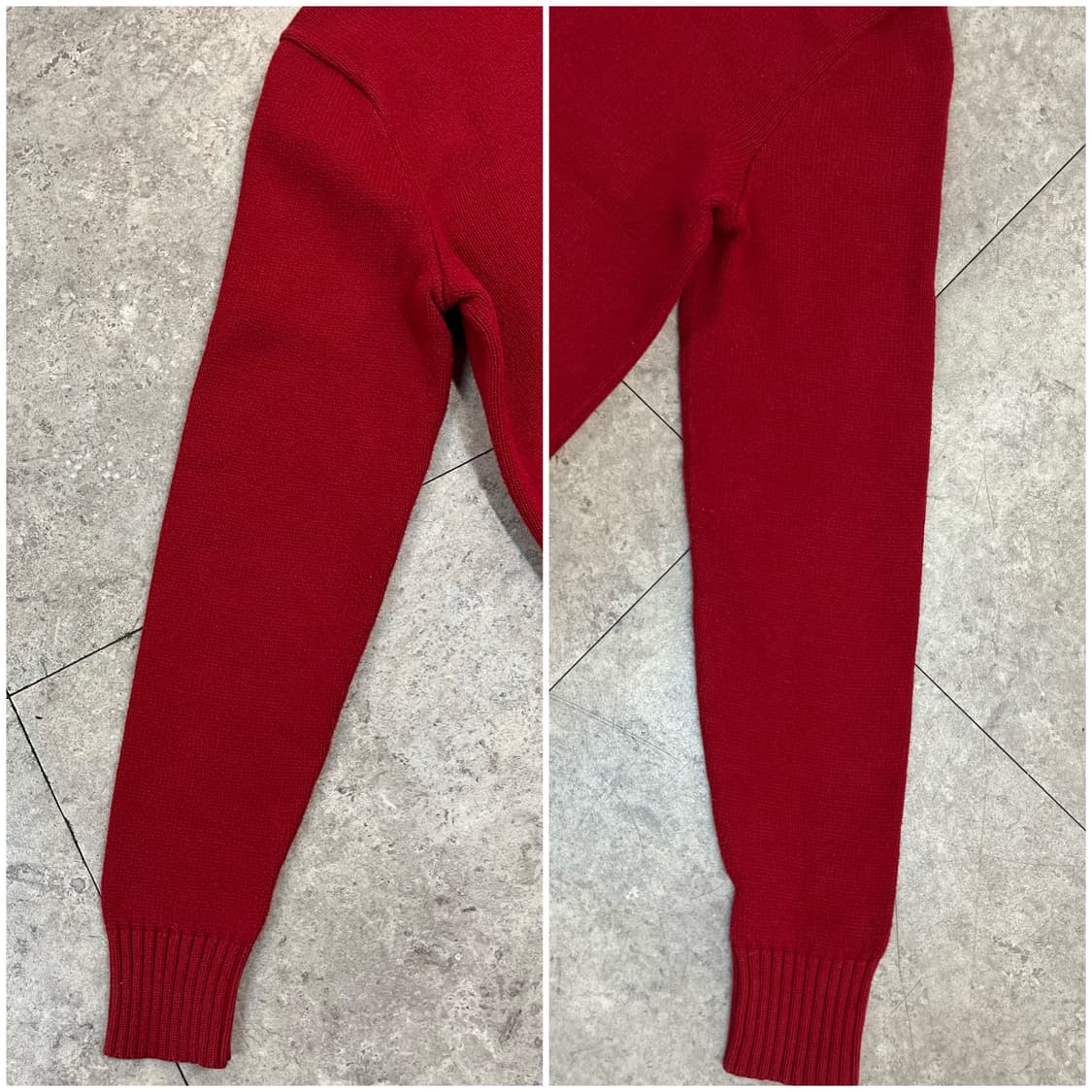 폴로 랄프로렌 버튼 니트 레드 S #csz2686 상품이미지7