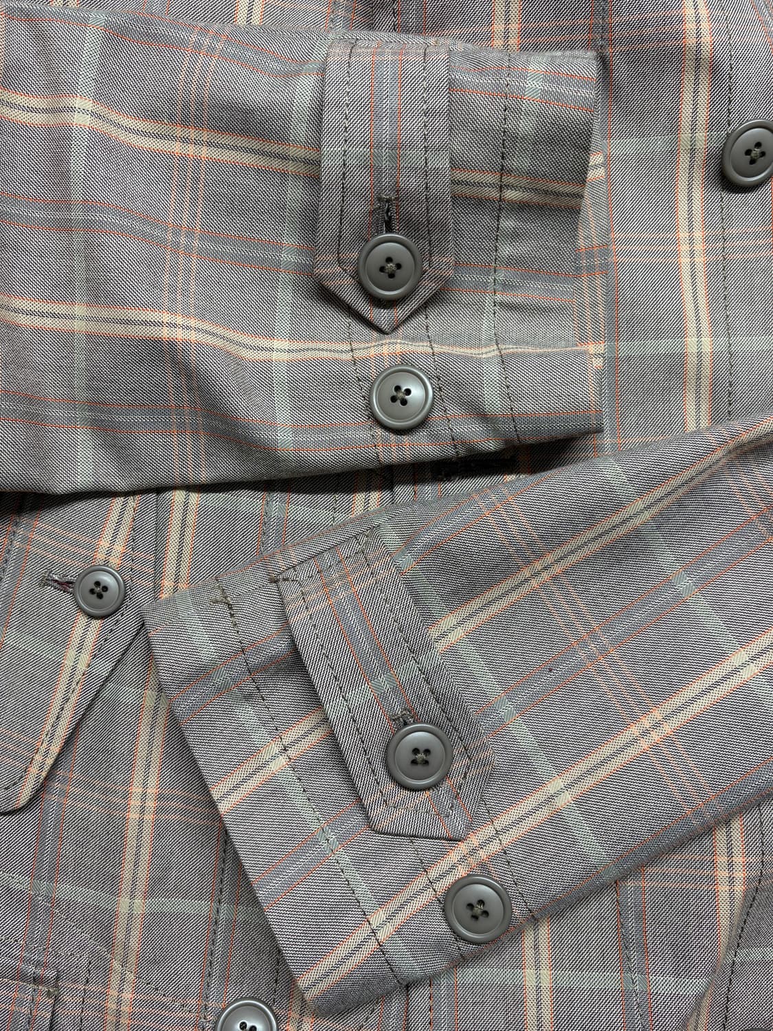 준야 와타나베 맨 03aw 글렌체크 더블자켓 상품이미지8