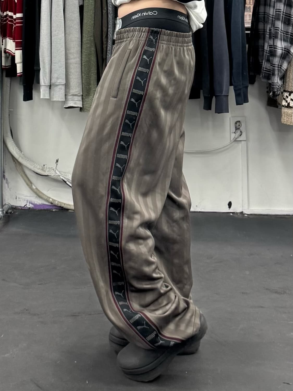 퓨마 스트라이프 트랙팬츠 상품이미지3