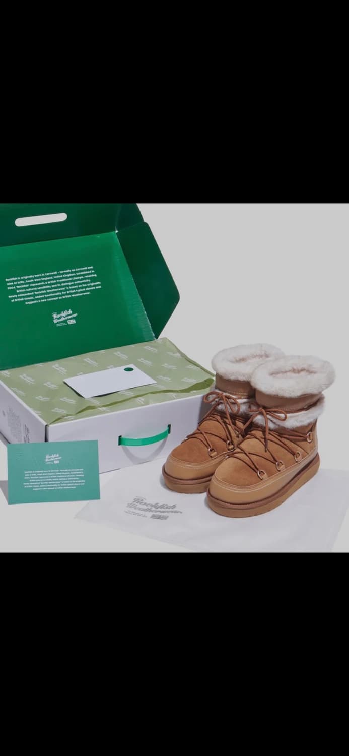 [새상품] 락피쉬언더웨어 클라우디 스노우 부츠 상품이미지1