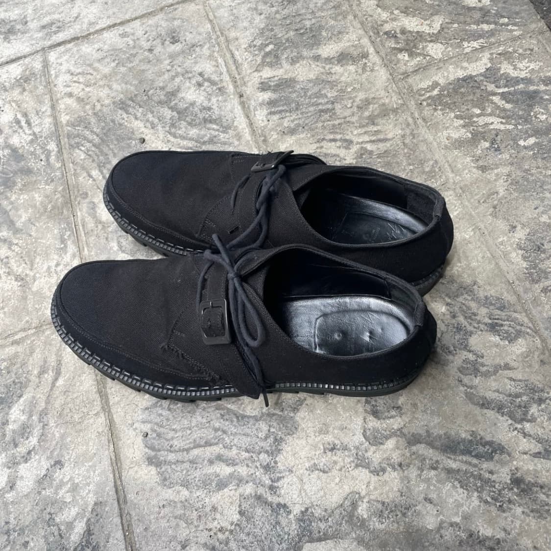 요지야마모토 뿌르옴므 샤크솔 더비 상품이미지2