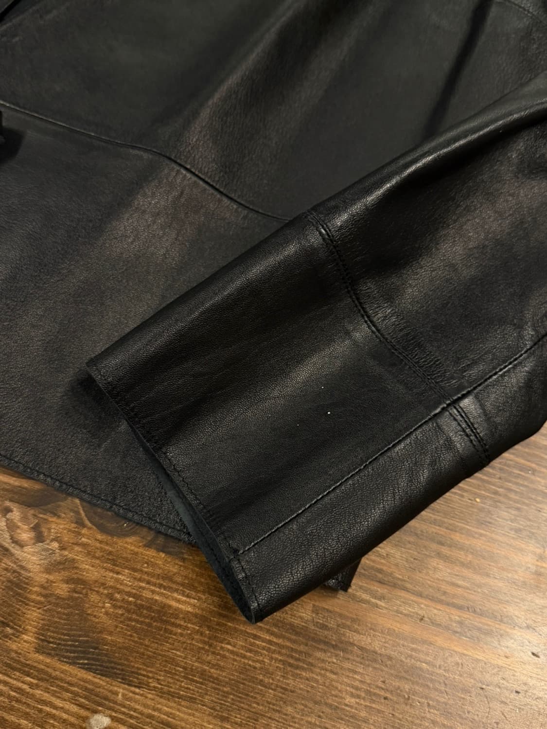 TSE 캐시미어 램스킨 레더 자켓 55 상품이미지9