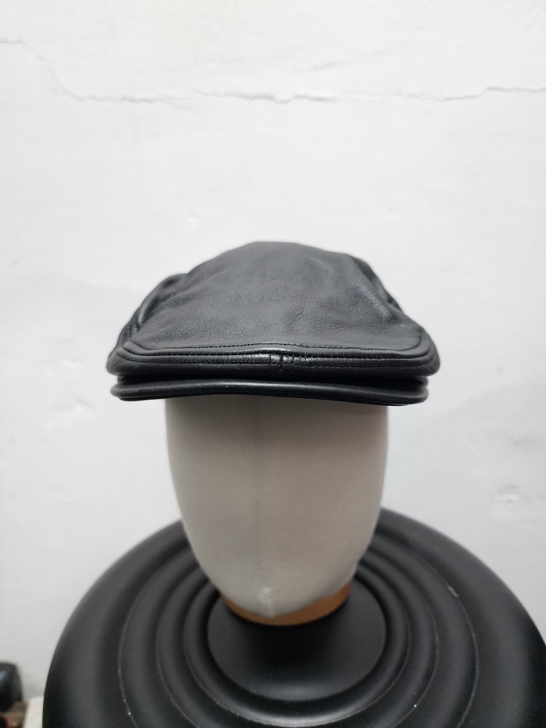 일본판 리얼레더 소가죽 헌팅캡  상품이미지4