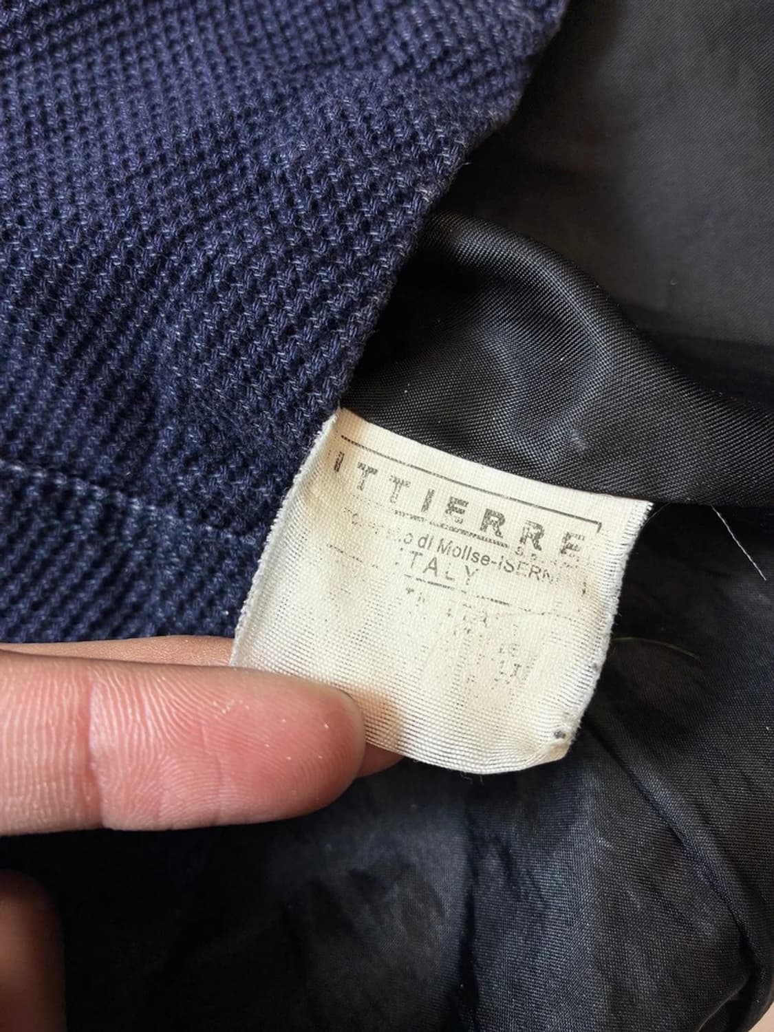 아르마니 진스 00's 헤비코튼 타올 후드 자켓 PN8284 상품이미지8