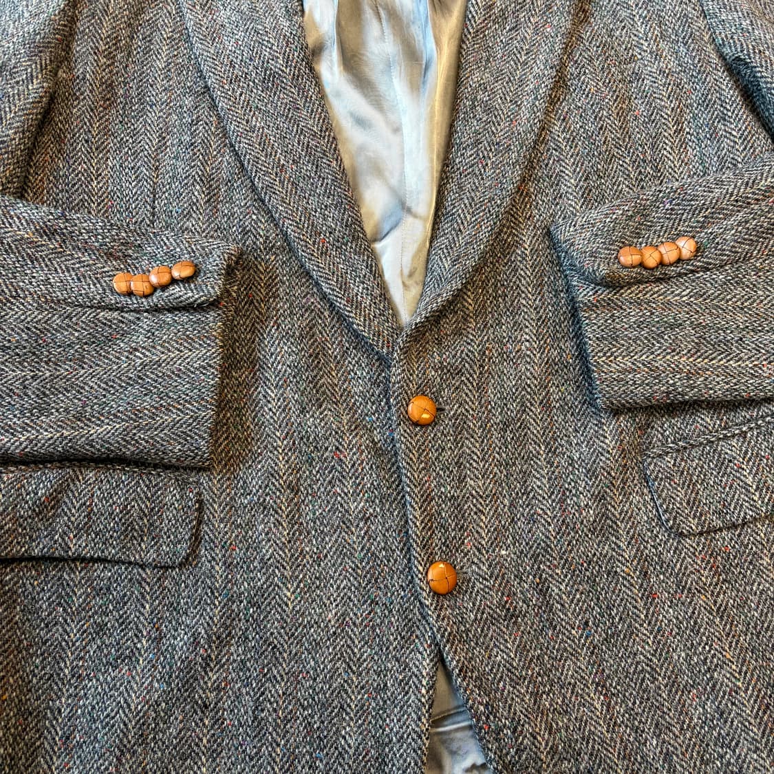 빈티지 해리스트위드 울 자켓 상품이미지5