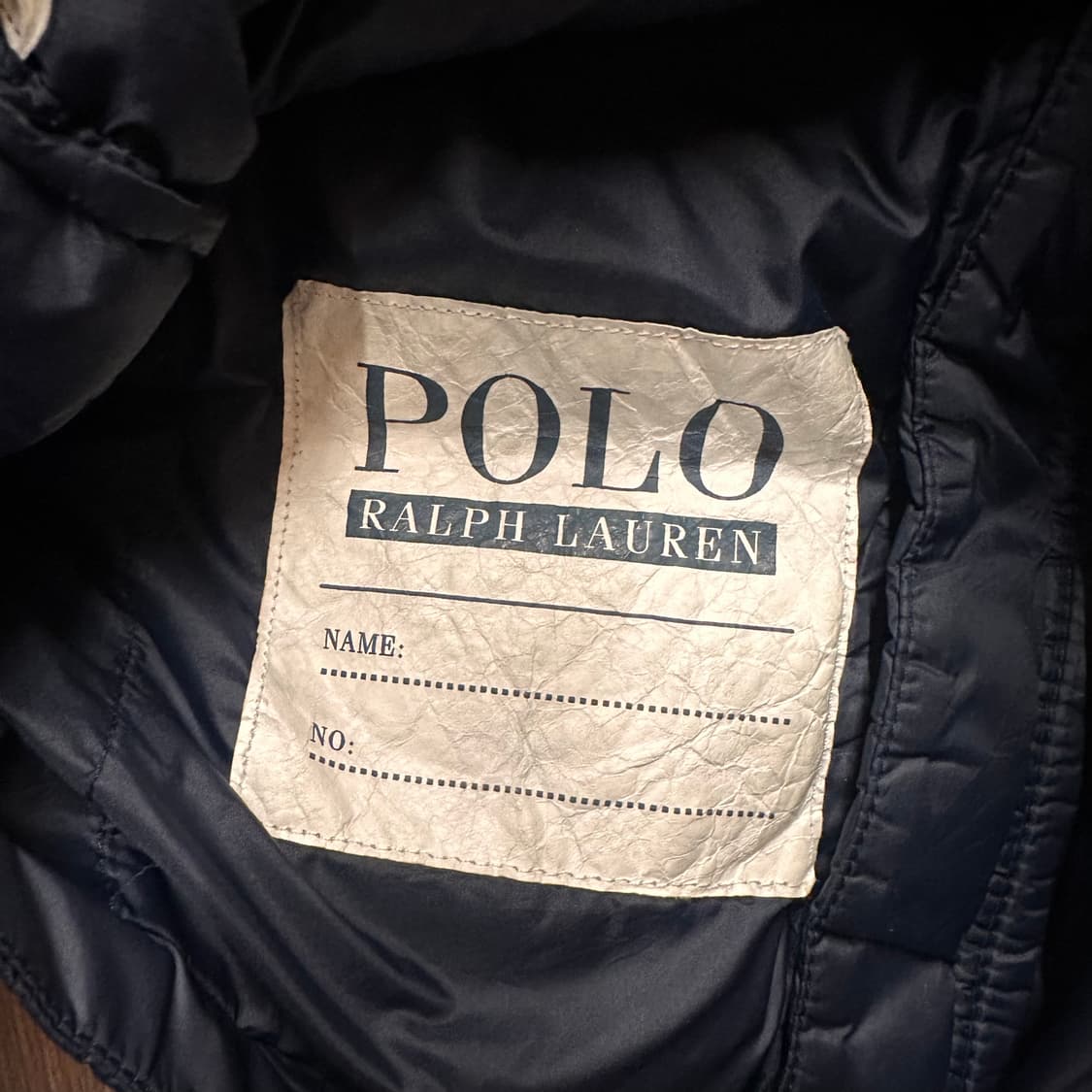 랄프로렌 폴로 경량 패딩 조끼 10-12세  상품이미지3