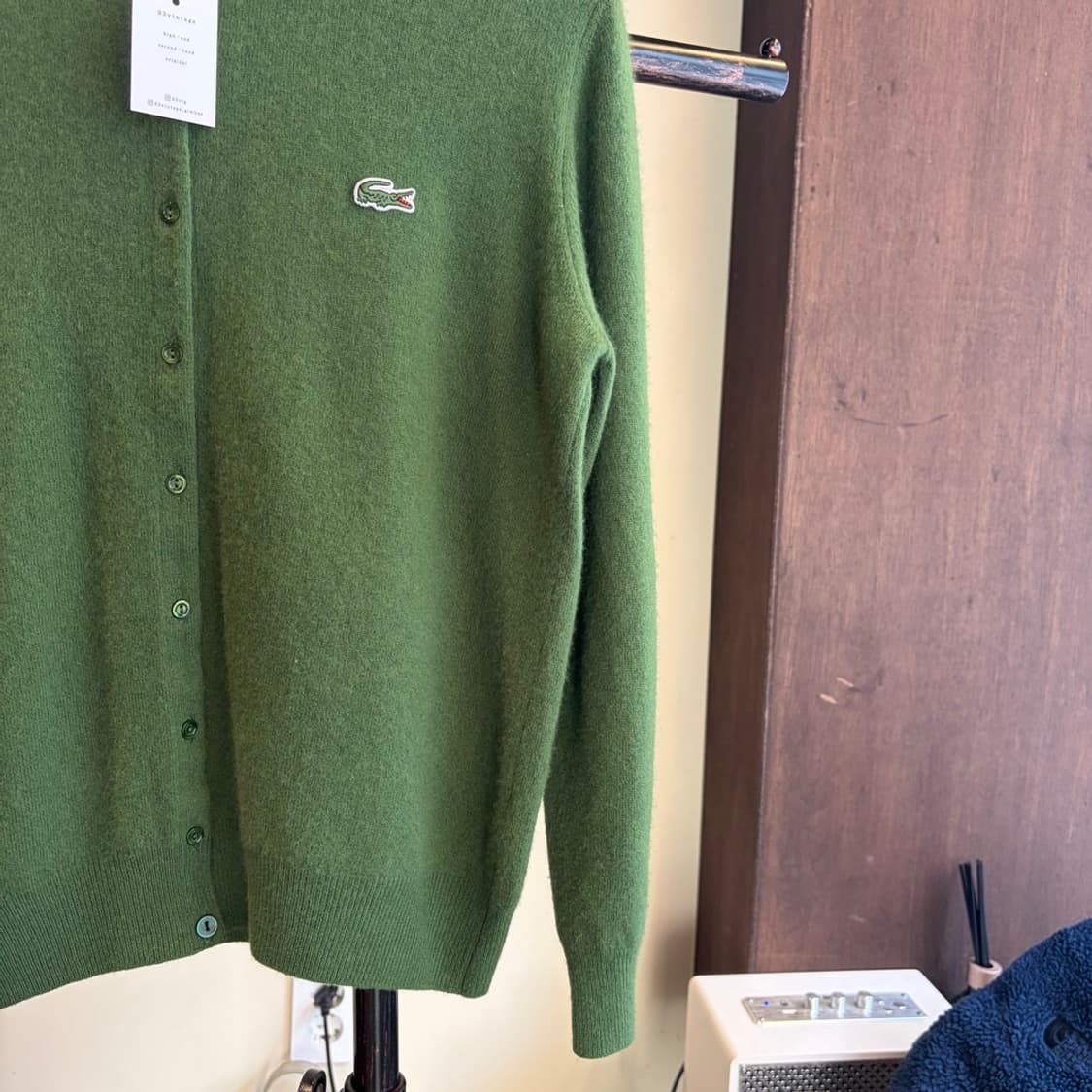 15524 - 라코스테 그린 울 가디건  상품이미지4