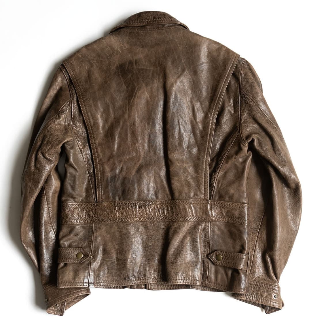 벨스타프 블랙프린스 바이커 레더 소가죽 자켓 상품이미지2