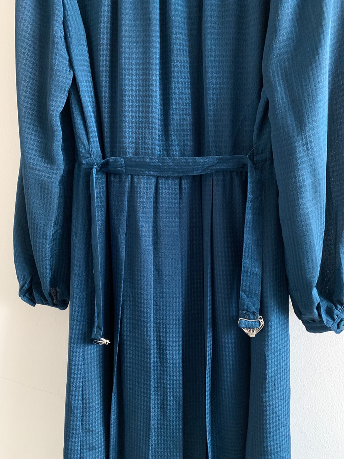 China collar belted dress 상품이미지7