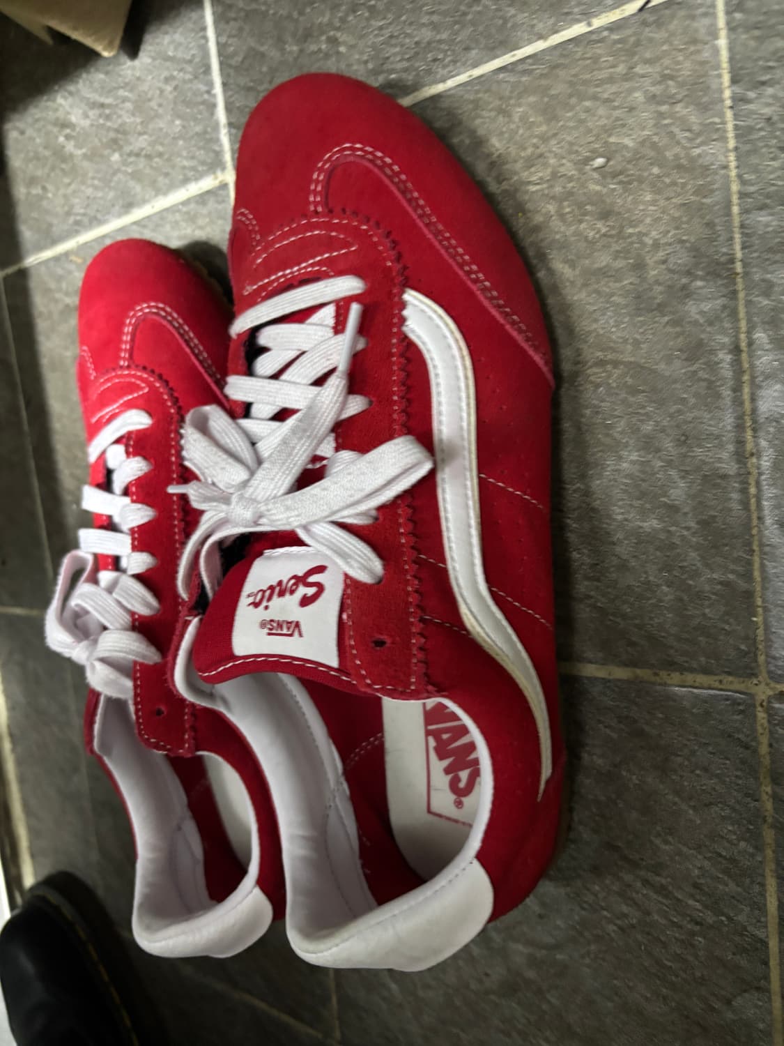 반스 슈퍼로우 레드 상품이미지2