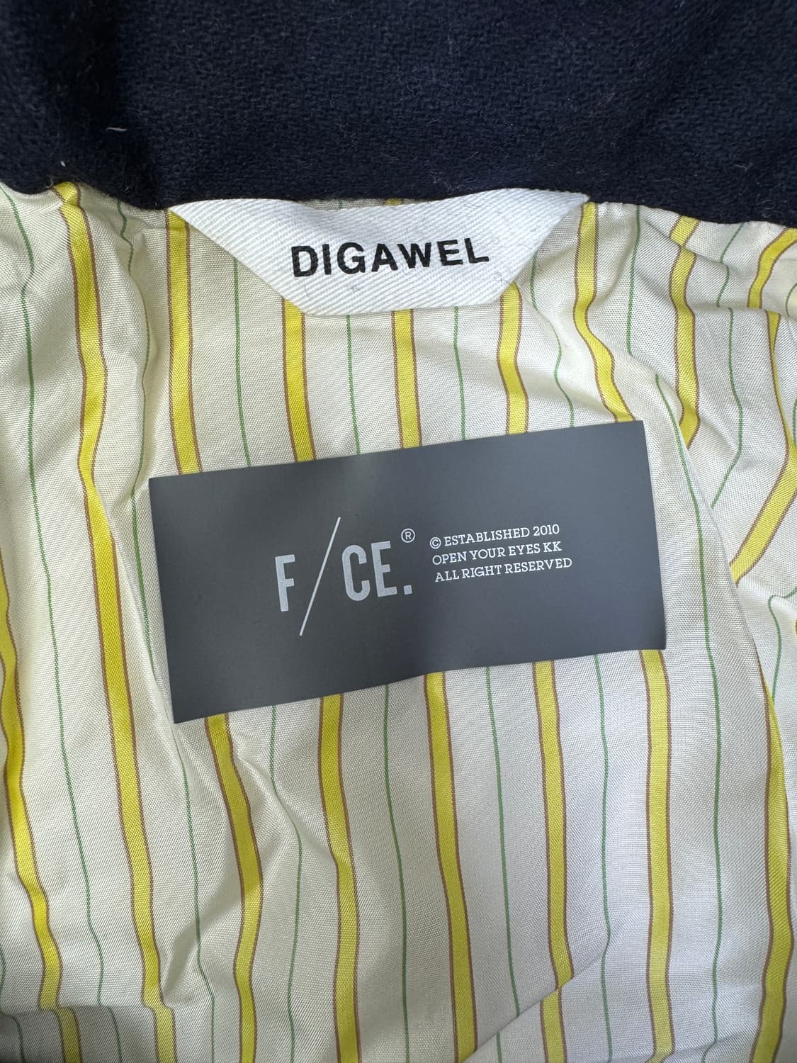 디가웰(DIGAWEL) F/CE puffer 울 자켓 2 상품이미지2