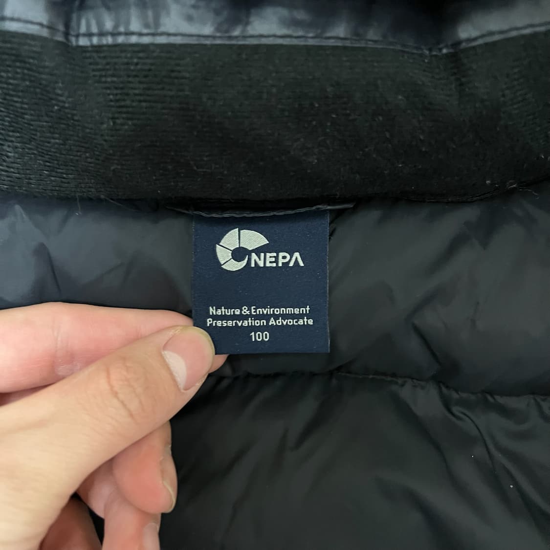 네파 덕다운 후드 경량 롱패딩 L/100  상품이미지4