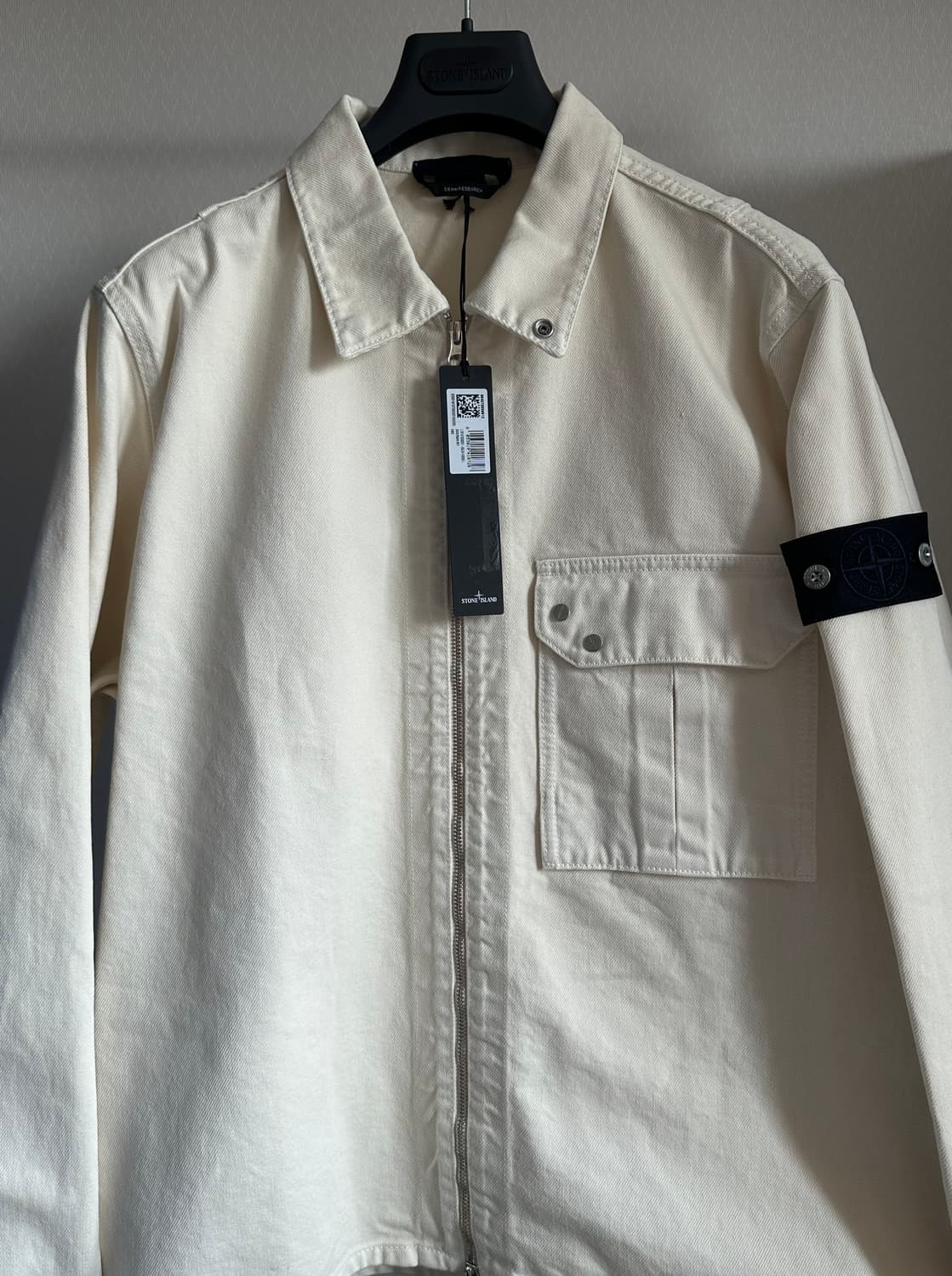 스톤아일랜드 데님리서치 라이트 불 데님 자켓 L(105) 새상품 상품이미지1