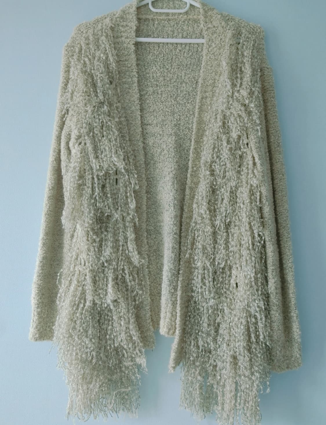 프린지 오픈 가디건 니트 상품이미지2