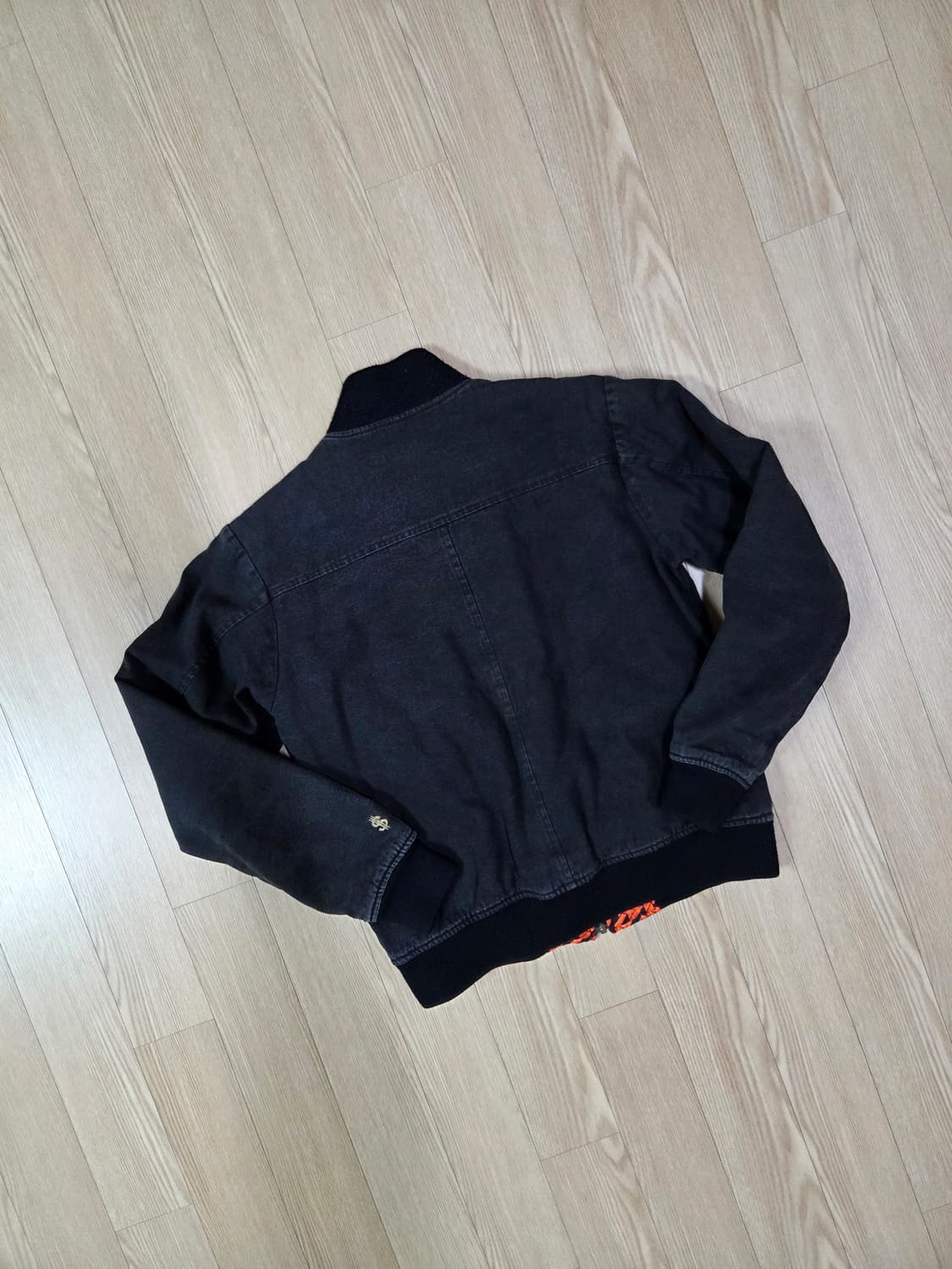 스웨거 원워싱 하이넥 봄버 재킷 상품이미지6