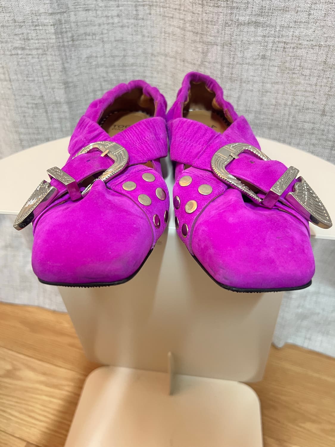 토가풀라 웨스턴 버클 발레리나 슈즈 상품이미지8