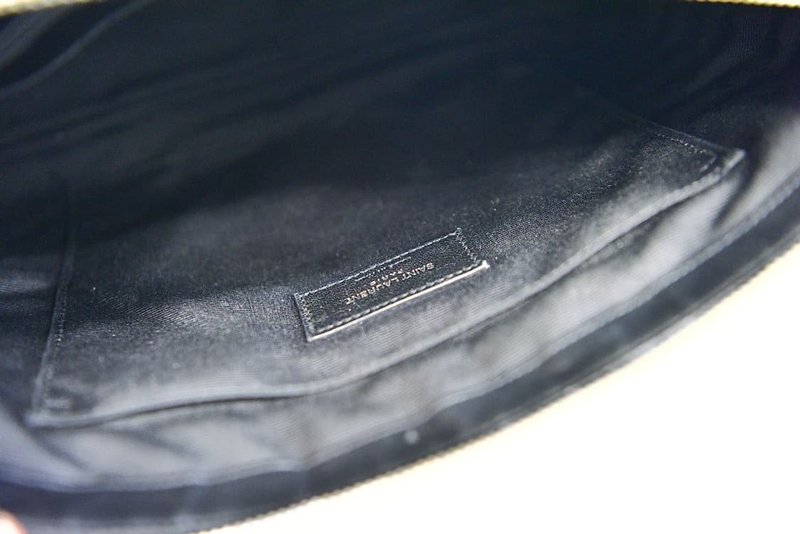 생로랑 모노그램 마트라세 레더 클러치(정품) 상품이미지10