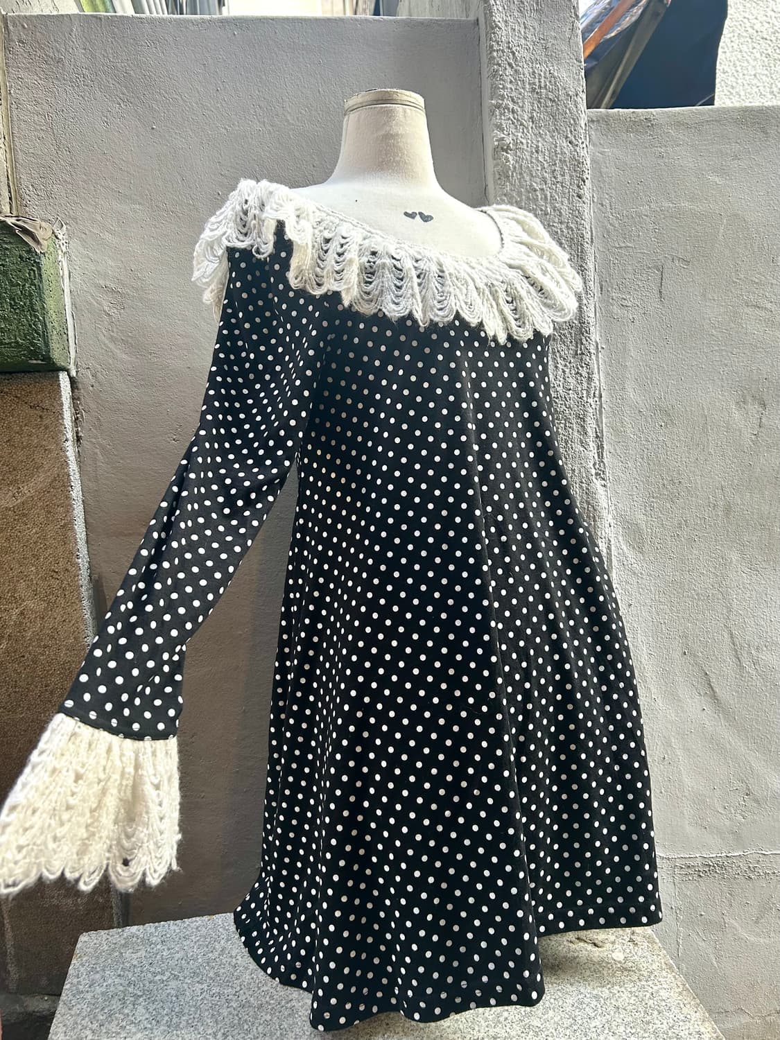 *rare* 새상품 트랄라라 히메갸루 도트 프릴 원피스 상품이미지1