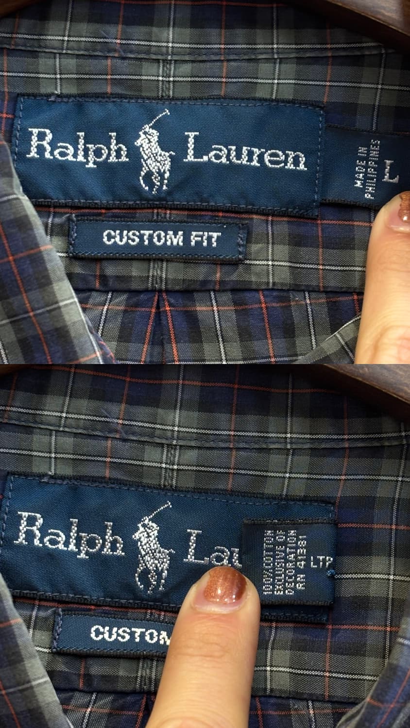 폴로 랄프로렌 체크 셔츠 상품이미지10