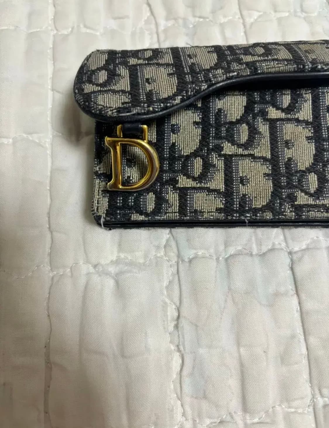 디올 오블리크 새들 카드지갑 상품이미지2