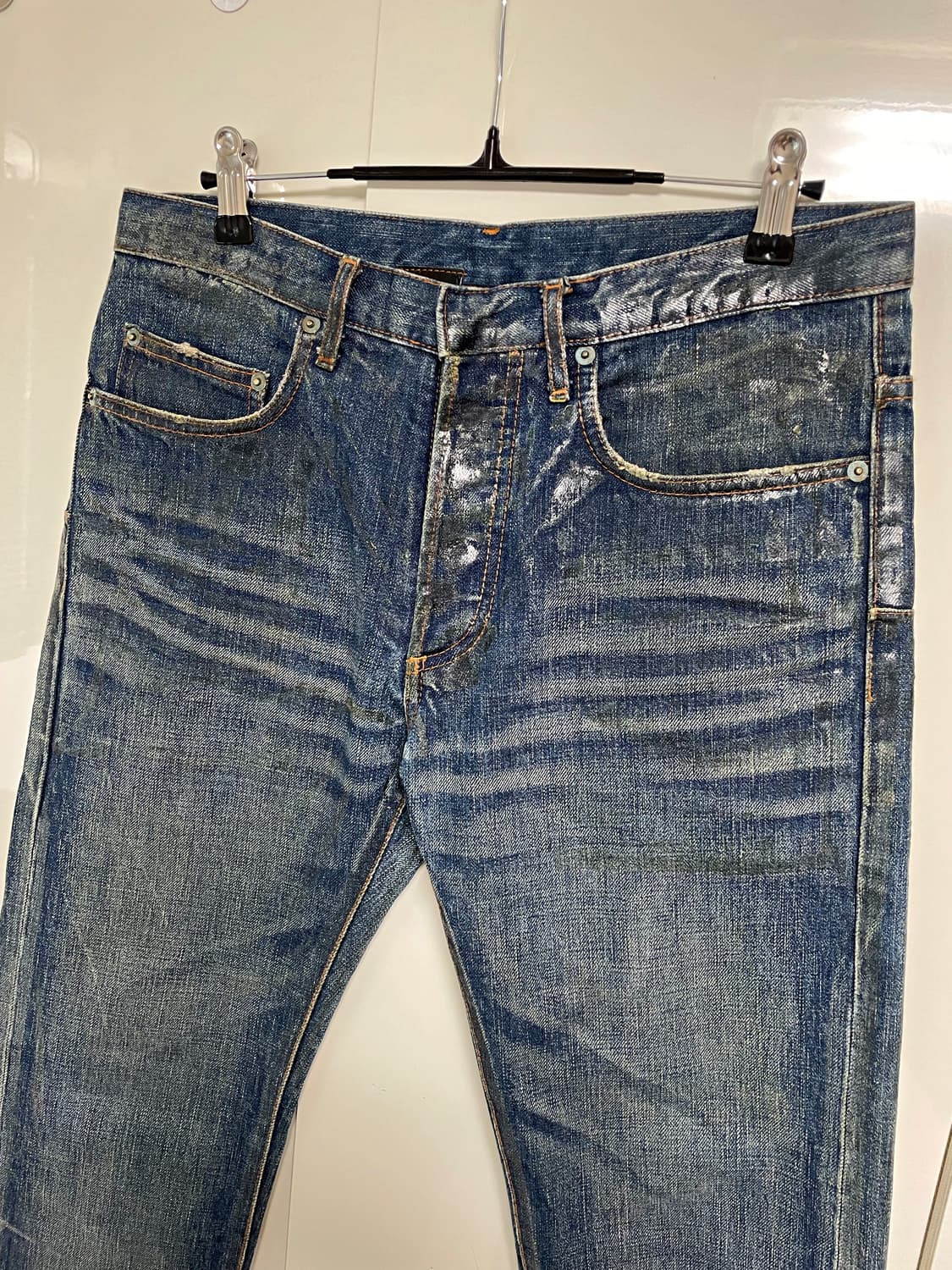 디올옴므 05aw 블루왁스 코팅 29 상품이미지3