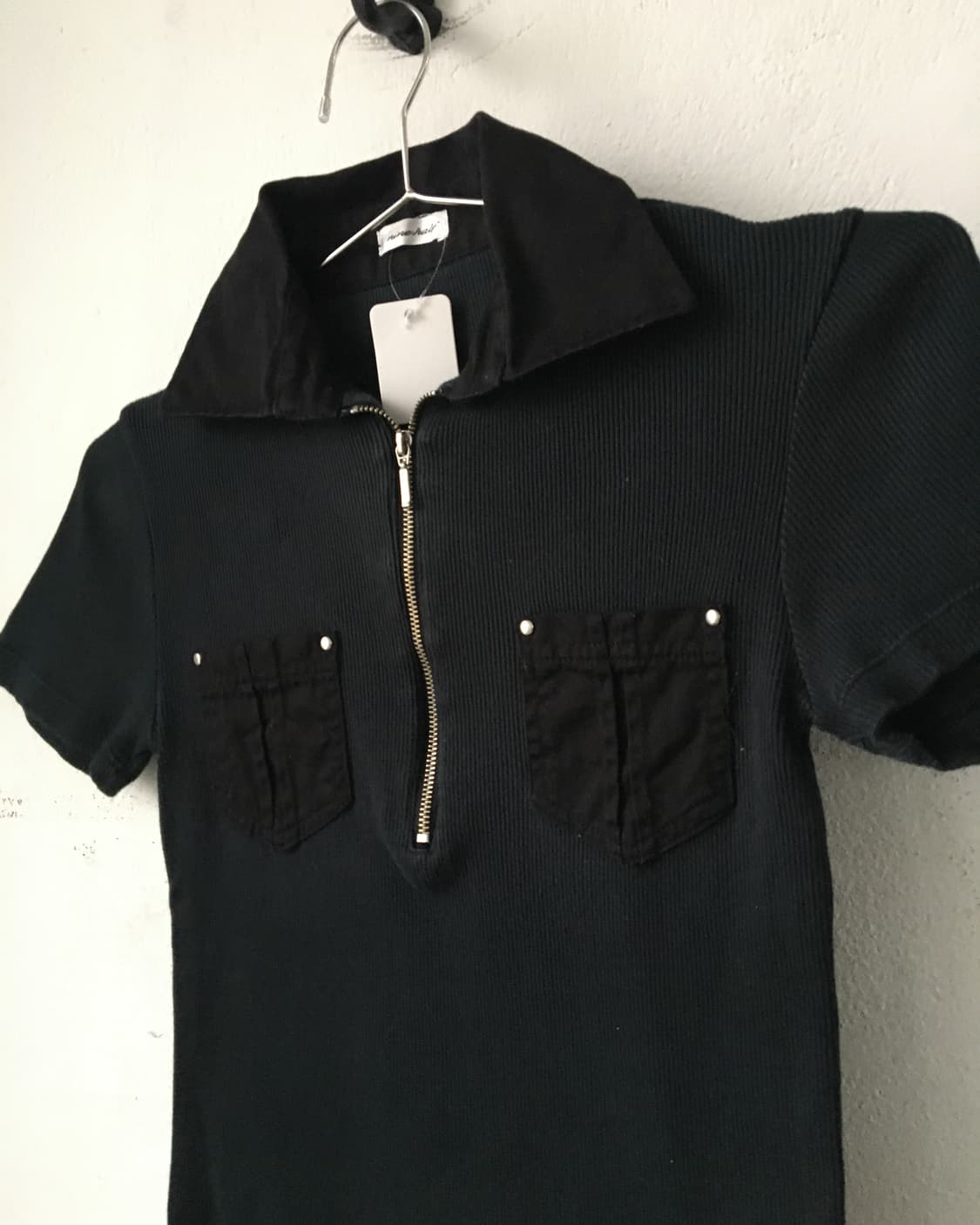 Pocket point ribbed pk t 상품이미지4