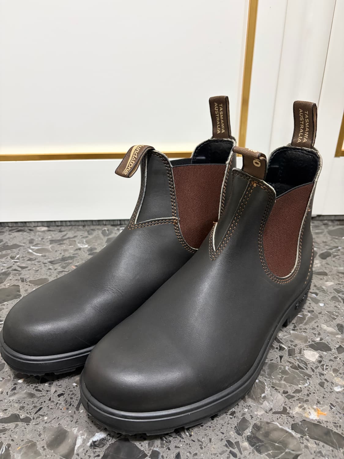 블런드스톤 ORIGINAL 500 첼시부츠(스타우트 브라운) 상품이미지2